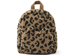 Liewood leo oat/black panther teddy backpack Allan